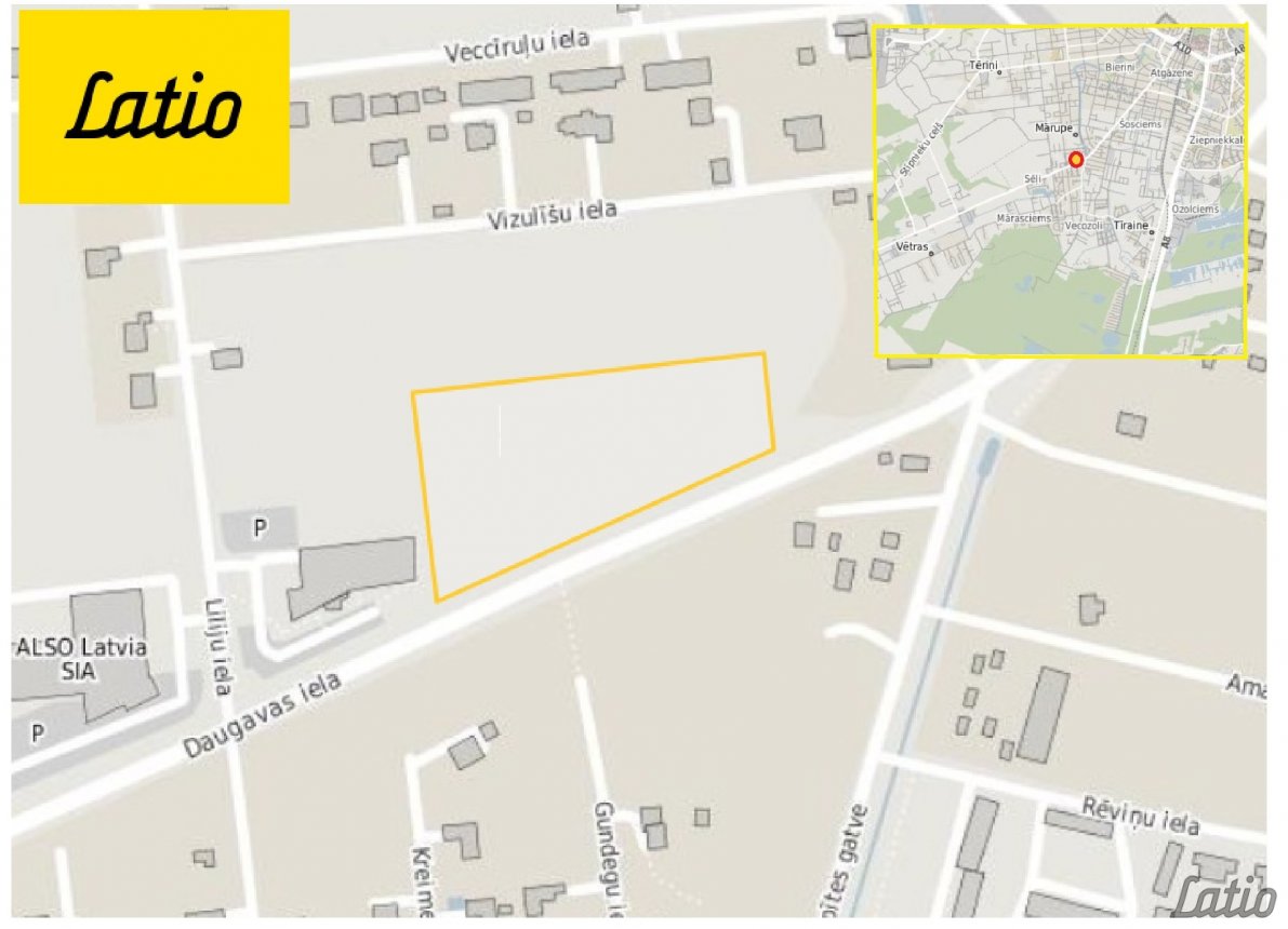 Zeme — Daugavas iela 30, Mārupe, Mārupes novads